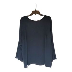 🍀Vince Camuto Black Flowy Blouse Size 2X